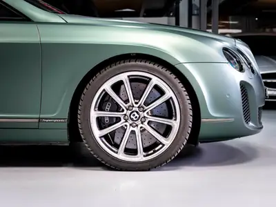 Bentley Continental Supersports Convertible 6.0 — Cabriolet sportif 630 ch, historique Bentley complet — Miniature 11