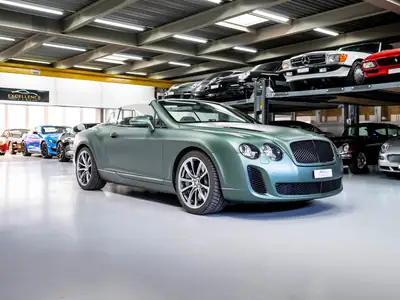 Bentley Continental Supersports Convertible 6.0 — Cabriolet sportif 630 ch, historique Bentley complet — Miniature 21