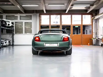 Bentley Continental Supersports Convertible 6.0 — Cabriolet sportif 630 ch, historique Bentley complet — Miniature 24