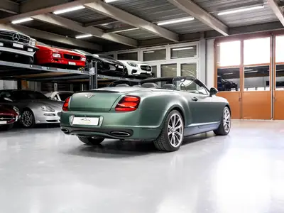 Bentley Continental Supersports Convertible 6.0 — Cabriolet sportif 630 ch, historique Bentley complet — Miniature 23