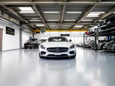 Mercedes-AMG GT S Edition 1 — Coupé sportif 510 ch, 1 seul propriétaire, 24'000 km — Seitenansicht