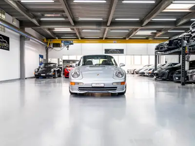 Porsche 911 Carrera RS 1995 — Légende des années 90, 300 ch purs — Seitenansicht