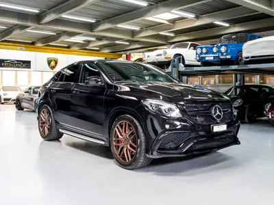 Mercedes-Benz GLE 63 AMG Coupé — Performance 585 ch, design musclé, kilométrage maîtrisé — Heckansicht