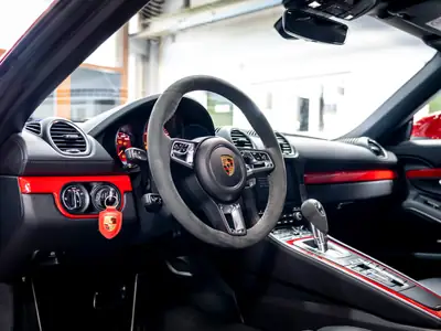 Porsche 718 Boxster 2.0 PDK — Cabriolet sportif, 300 ch, quasi neuf, 1 propriétaire — Miniatur 13