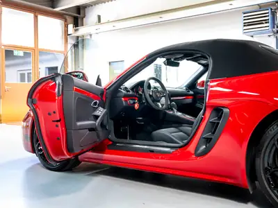 Porsche 718 Boxster 2.0 PDK — Cabriolet sportif, 300 ch, quasi neuf, 1 propriétaire — Miniatur 16