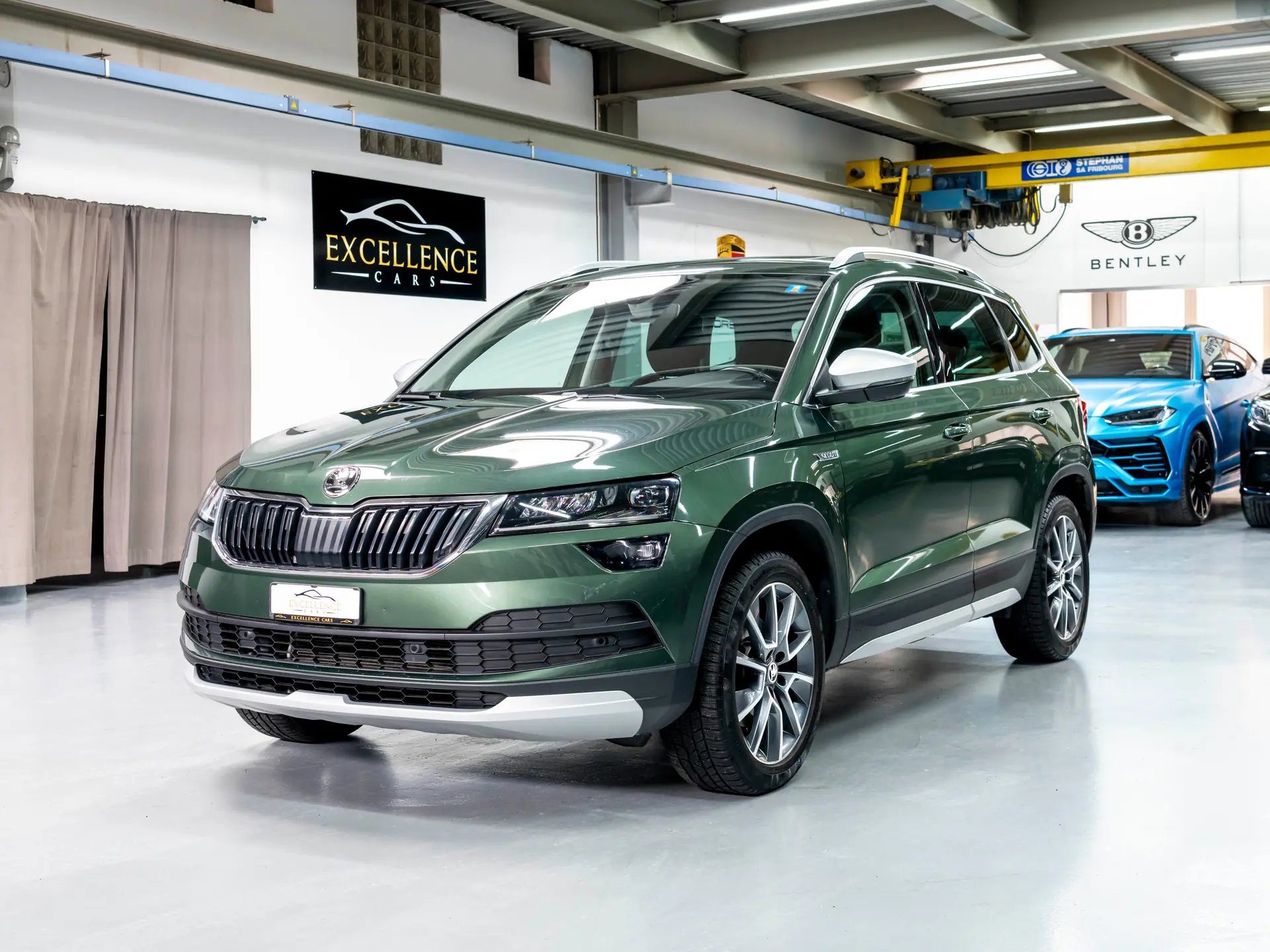 Skoda Karoq 1.5 TSI Scout 4x4 — SUV polyvalent, 4 roues motrices, un propriétaire