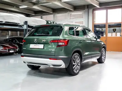 Skoda Karoq 1.5 TSI Scout 4x4 — SUV polyvalent, 4 roues motrices, un propriétaire — détail