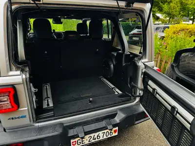 Jeep Wrangler 2.0 Turbo Rubicon Power Unlimited 4xe — Hybride rechargeable, 68'000 km seulement — fianco