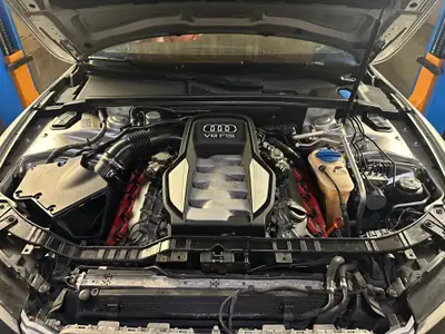Audi S5 4.2 V8 FSI Quattro — Coupé sportif haute performance, 353 ch — exterior view