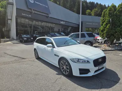 Jaguar XF Sportbrake 2.0 D 240 R-Sport AWD — Break premium, traction intégrale et faible kilométrage — vue extérieure