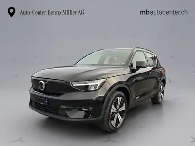 Volvo XC40 P8 Twin Ultimate AWD — SUV électrique haute performance, 37'000 km — vue extérieure