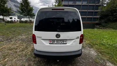 VW Caddy 2.0 TDI 122 4motion — Utilitaire polyvalent, transmission intégrale, faible kilométrage — cruscotto