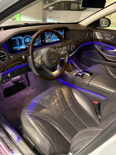 Mercedes-Benz S 400 d 4Matic — Berline de prestige diesel, 92 000 km seulement — Seitenansicht