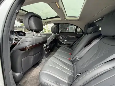 Mercedes-Benz S 400 d 4Matic — Berline de prestige diesel, 92 000 km seulement — Heckansicht