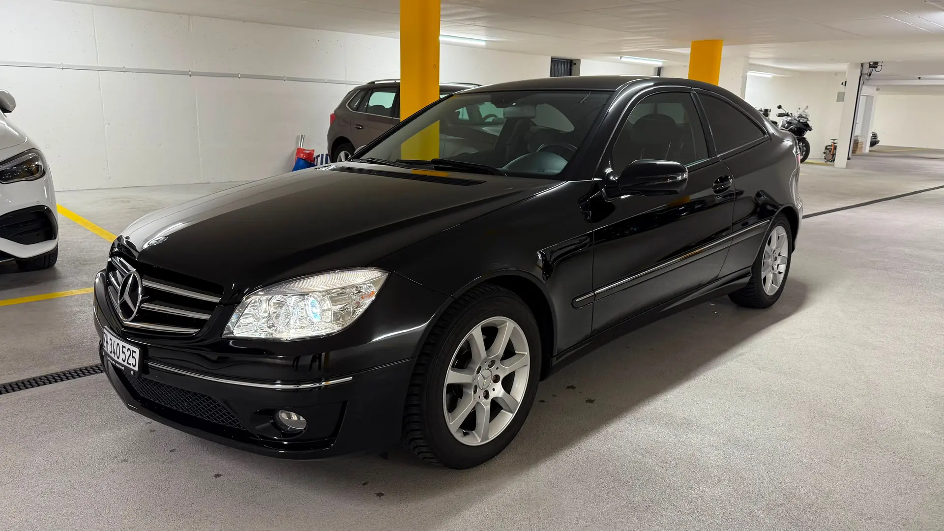 Mercedes-Benz CLC 180 Kompressor — Coupé sportif compact, entretien Mercedes garantie — Außenansicht
