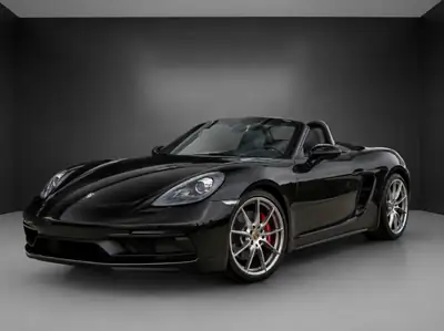 Porsche 718 Boxster GTS 4.0 — 400 ch, boîte manuelle, première main — fianco