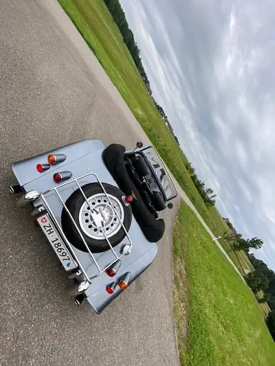 Morgan Roadster V6 3.7L 286 PS — Roadster britannique mythique, quasi neuf, 3'700 km seulement — Miniature 10