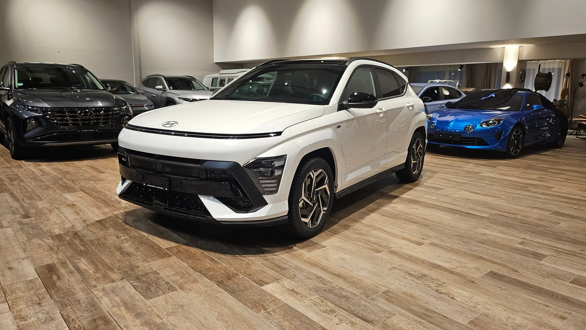 Hyundai Kona 1.6 T-GDi N Line 4WD — SUV compact sportif avec toit panoramique