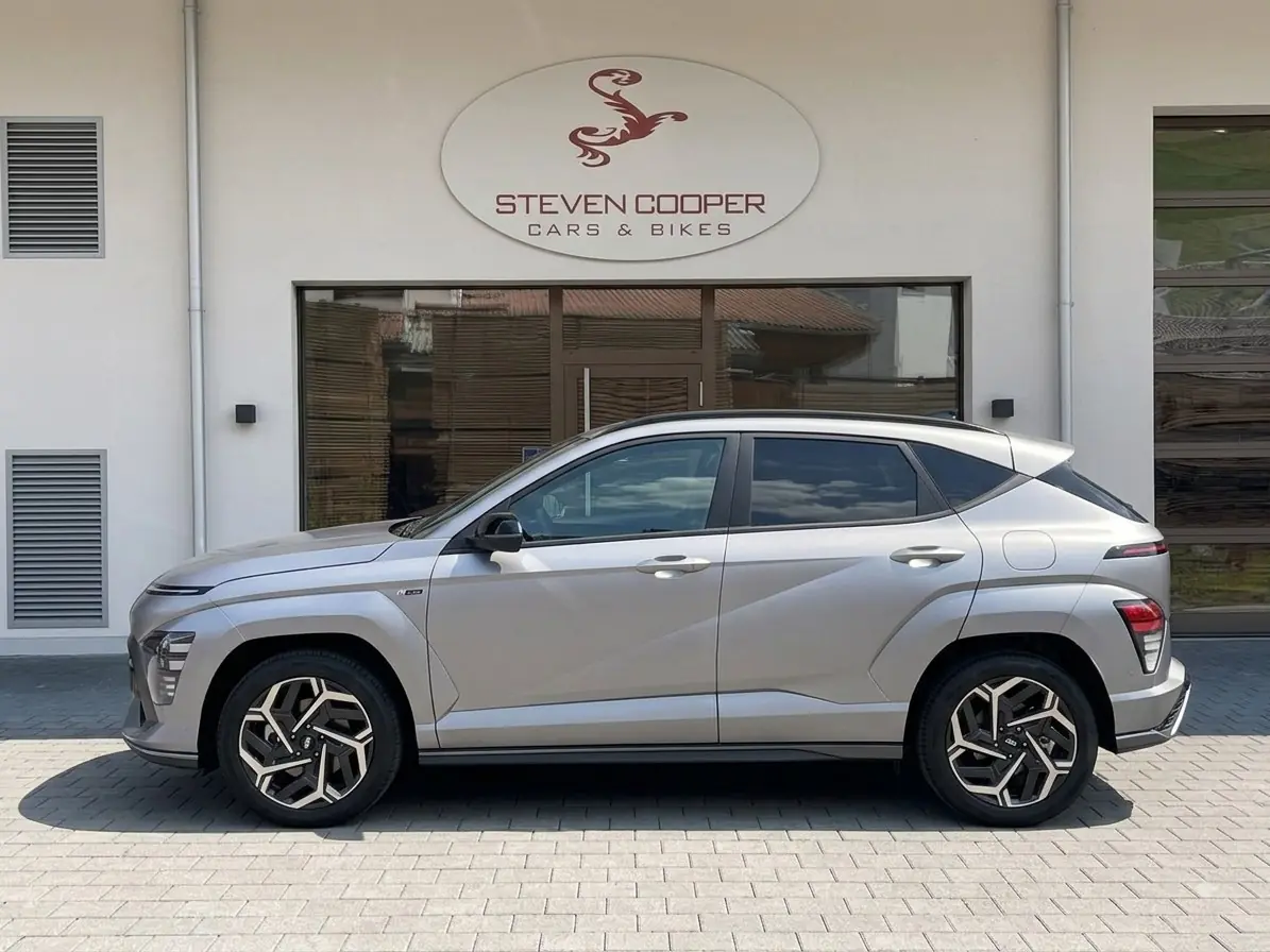 Hyundai Kona 1.6 T-GDi N Line 4WD — SUV sportif 170 ch, quasi-neuf avec caméra 360°