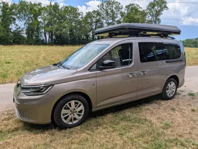 VW Caddy 2.0 TDI 122 Life DSG — Monospace diesel fiable, faible kilométrage — Außenansicht