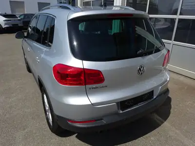 VW Tiguan 2.0 TDI BlueMotion — SUV familial diesel, 4Motion intégral, faible consommation — côté
