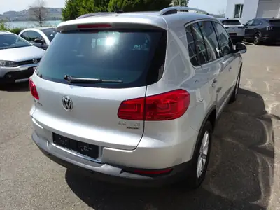 VW Tiguan 2.0 TDI BlueMotion — SUV familial diesel, 4Motion intégral, faible consommation — arrière