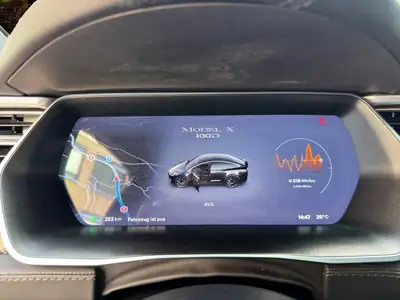 Tesla Model X 100D — SUV électrique 7 places, 525 ch, autonomie maximale — Miniature 12