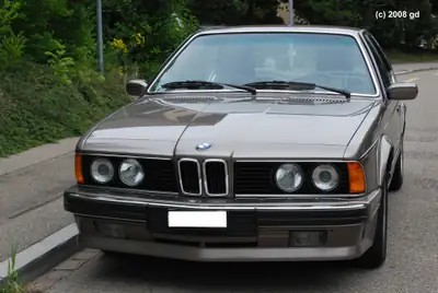 BMW 635 CSi E24 — Coupé sportif des années 80, 211 ch et histoire automobile — detail