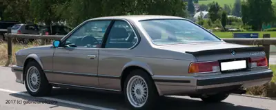 BMW 635 CSi E24 — Coupé sportif des années 80, 211 ch et histoire automobile — Thumbnail 9