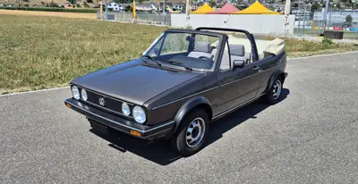 VW Golf 1 GLI Cabriolet 1.8l (1984) — Légende décapotable, MFK 2025, BBS d'origine — exterior view