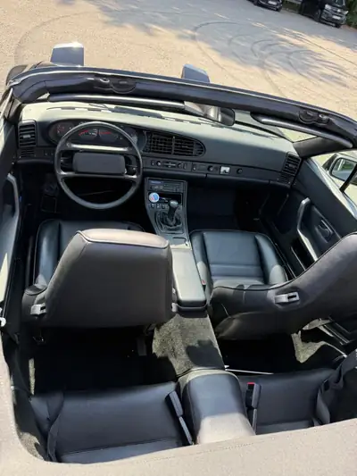 Porsche 944 S2 Cabrio 1991 — Roadster mythique, seulement 26 000 km — cruscotto