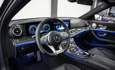 Mercedes-Benz E 63 S AMG 4matic+ — Berline haute performance 612 ch, kilométrage modéré — Thumbnail 8
