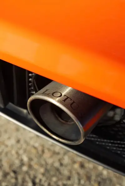 Lotus Elise 1.8 16V Racetech 2003 — Roadster légendaire, orange métallisé, faible kilométrage — intérieur