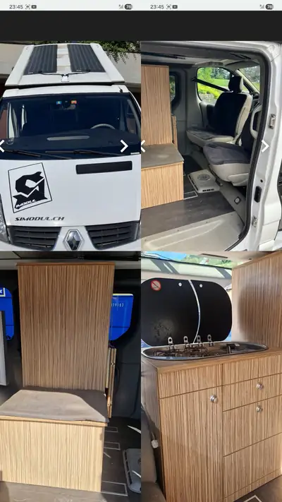 Renault Trafic 2.5 dCi 146 — Monospace 9 places, diesel robuste, bon état général — side view