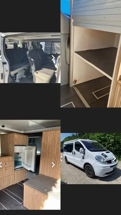 Renault Trafic 2.5 dCi 146 — Monospace 9 places, diesel robuste, bon état général — rear view