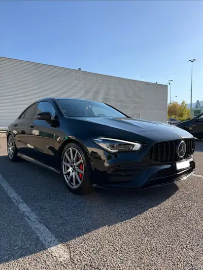 Mercedes-Benz CLA 35 AMG 4matic — Coupé sportif 306 ch, entretien gratuit jusqu'à 2032 — Außenansicht
