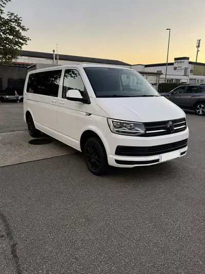 VW T6 2.0 TDI 150 ch — Minibus 8 places, transmission automatique, kilométrage maîtrisé — fianco