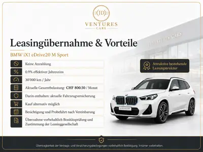 BMW iX1 20 eDrive M Sport 2025 — SUV électrique compact, design premium et 33 000 km — Miniatur 20