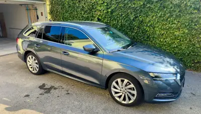 Skoda Octavia 2.0 TDI 4x4 — Break robuste, 200 ch et transmission intégrale — Seitenansicht