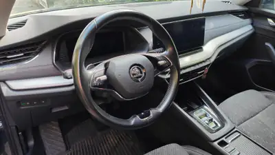 Skoda Octavia 2.0 TDI 4x4 — Break robuste, 200 ch et transmission intégrale — Heckansicht