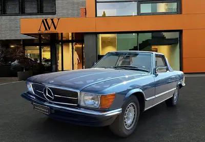 Mercedes-Benz 280 SL — Cabriolet de légende, véhicule vétéran impeccable — arrière
