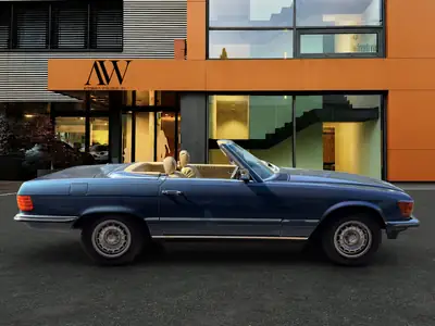 Mercedes-Benz 280 SL — Cabriolet de légende, véhicule vétéran impeccable — Miniature 7