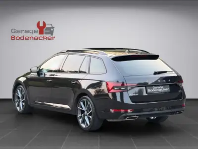 Skoda Superb Combi 2.0 TSI SportLine Plus 4x4 — Break premium, 272 ch et traction intégrale — arrière
