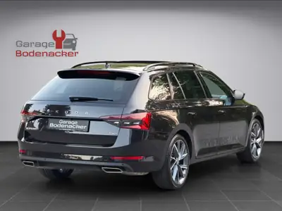 Skoda Superb Combi 2.0 TSI SportLine Plus 4x4 — Break premium, 272 ch et traction intégrale — intérieur