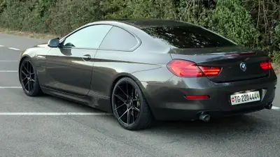 BMW 640d F13 Coupé — Élégance sportive et motorisation diesel performante — rear view