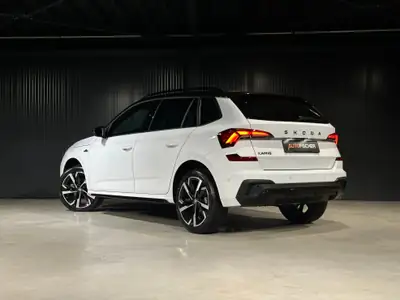 Skoda Kamiq 1.5 TSI Monte Carlo — SUV compact dynamique, quasi neuf avec garantie 5 ans — côté