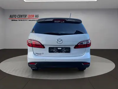 Mazda 5 2.0 16V Exclusive — Monospace 7 places, cuir & climatisation, sans accident — tableau de bord