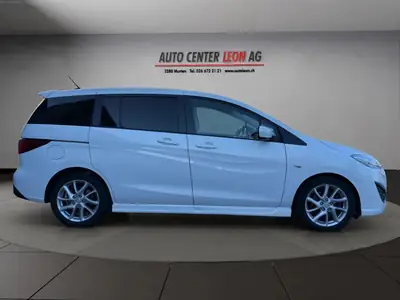 Mazda 5 2.0 16V Exclusive — Monospace 7 places, cuir & climatisation, sans accident — Miniature 7