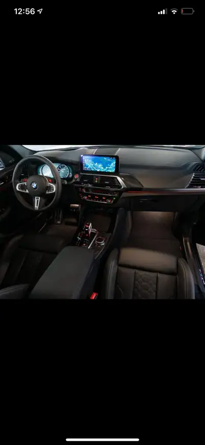 BMW X3M Competition — 510 ch, performances extrêmes et design agressif — dashboard