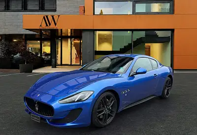 Maserati GranTurismo 4.7 V8 Sport — Coupé sportif légendaire, quasi neuf, 1 propriétaire — arrière